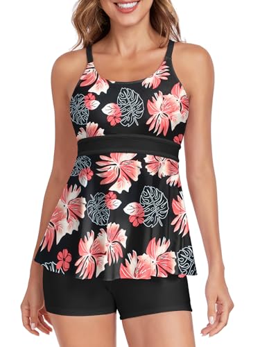 D Red Floral