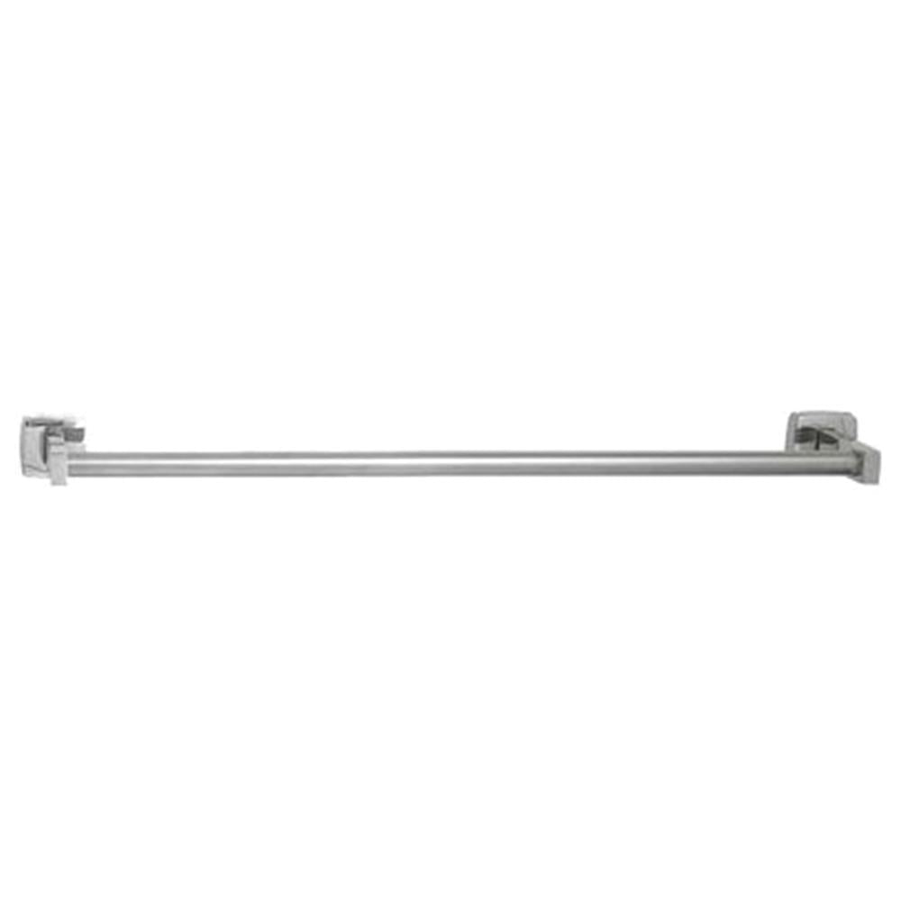 ASI 7360 30 Inch Square Surface Mount Towel Bar - Durable Bathroom Towel Rack for Modern Homes, Hotels & Spas - Perfect for Bathrooms, Kitchens & Laundry Rooms