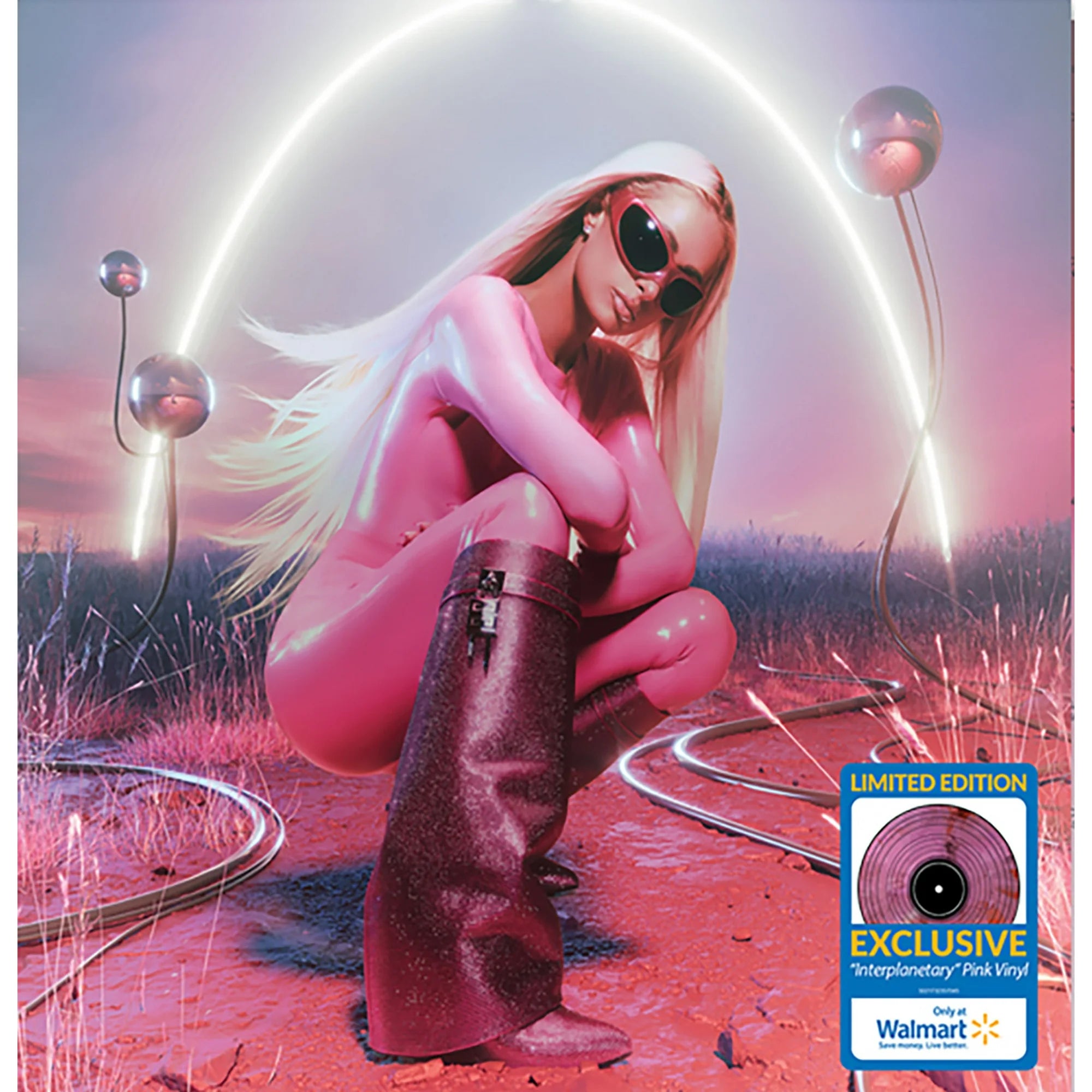 Paris Hilton Infinite Icon Vinyl Record - Limited Edition 11:11 Media Collectible - Perfect for DJs, Music Lovers & Home Decor