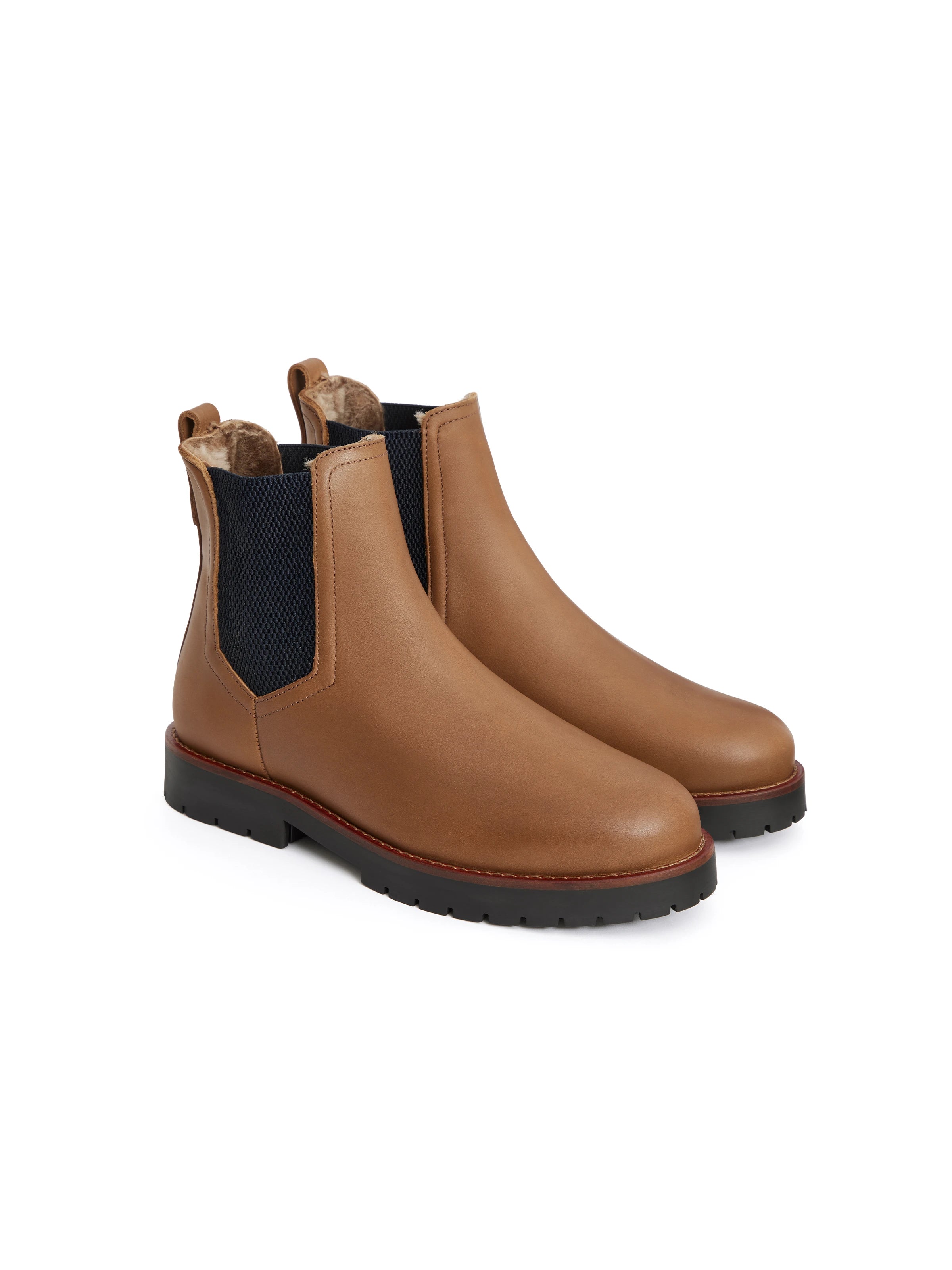 Premium Genuine Sheepskin Boudica Boots in Oak - Stylish & Comfortable Winter Footwear for Women | Perfect for Cold Weather, Outdoor Adventures & Casual Wear