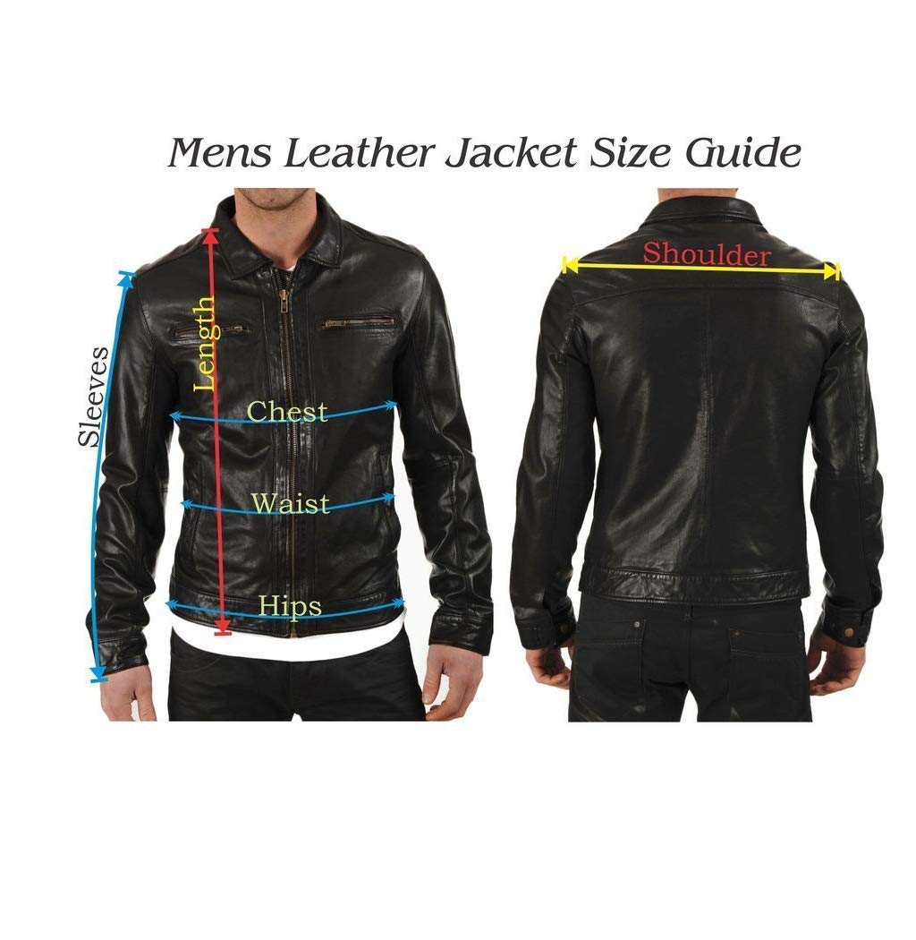 **Men's Distressed Leather Motorcycle Jacket - Black Bomber Style Zipper Outerwear for Bikers & Fashion Enthusiasts | Perfect for Riding, Casual Wear & Night Out**