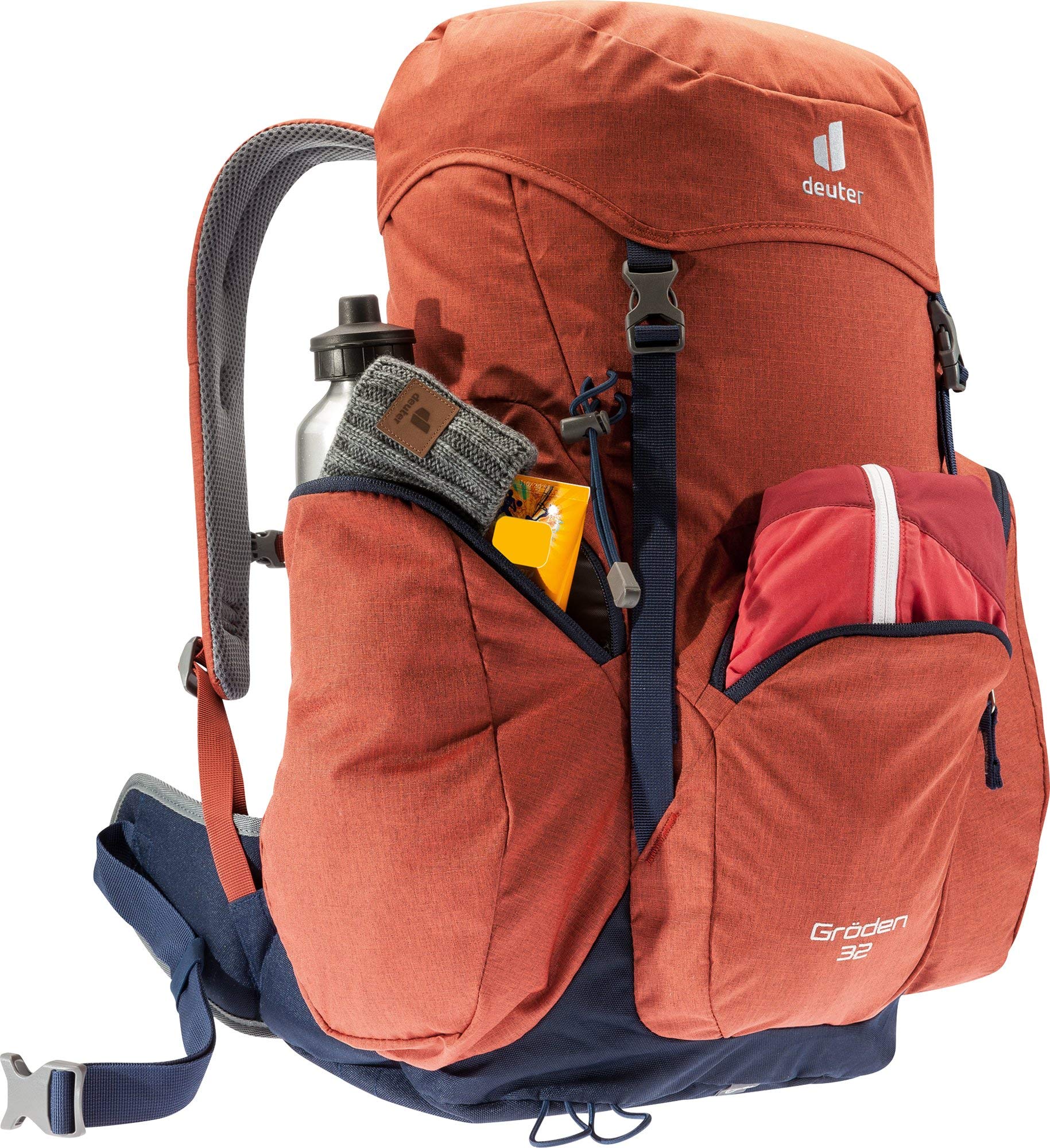 Deuter Unisex Gröden 32 Hiking Backpack (1-Pack) - Lightweight Daypack for Outdoor Adventures, Camping & Travel