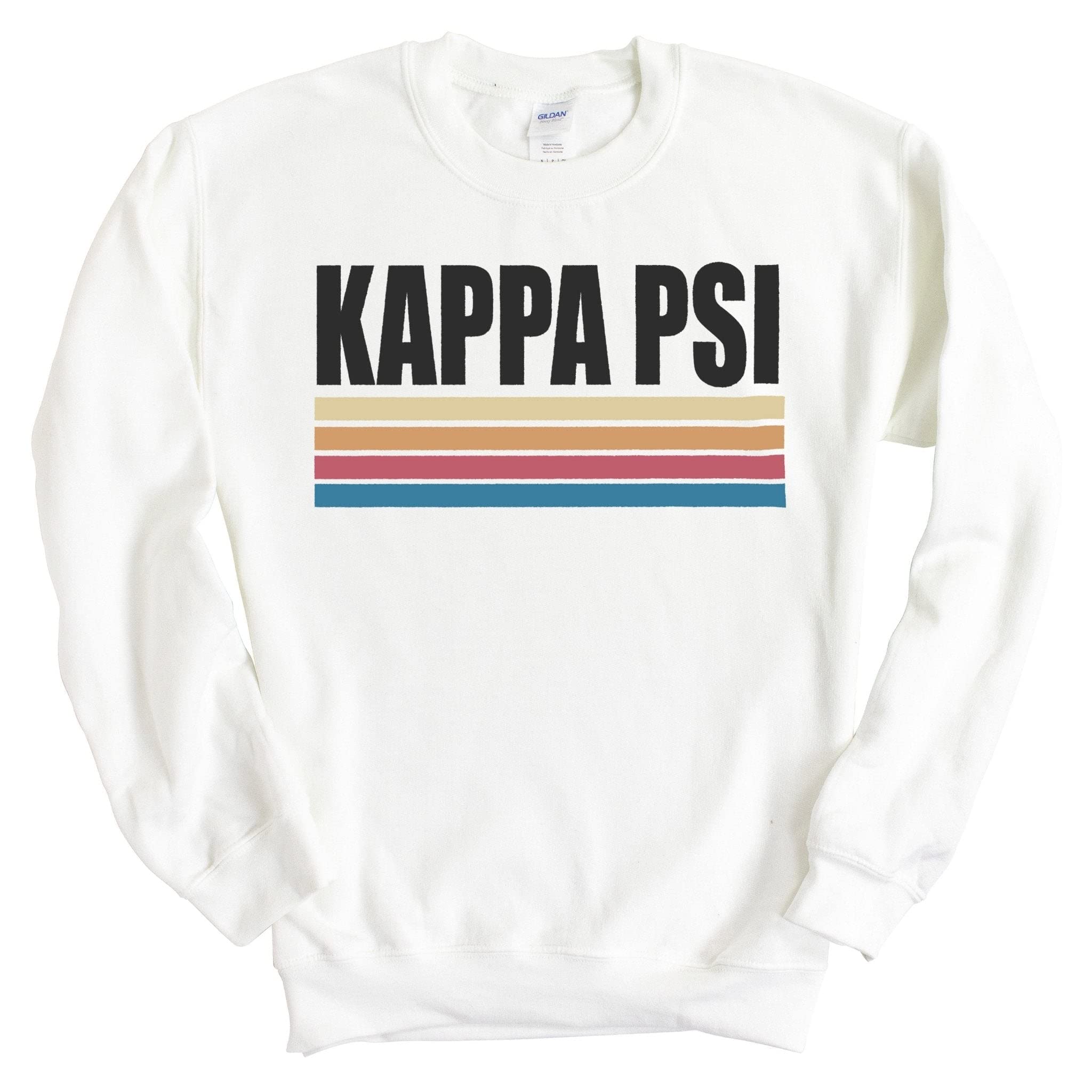 Kappa Psi 'Let's Race' Fraternity Crewneck Sweatshirt - Greek Letter College Apparel for Brotherhood Events & Campus Style