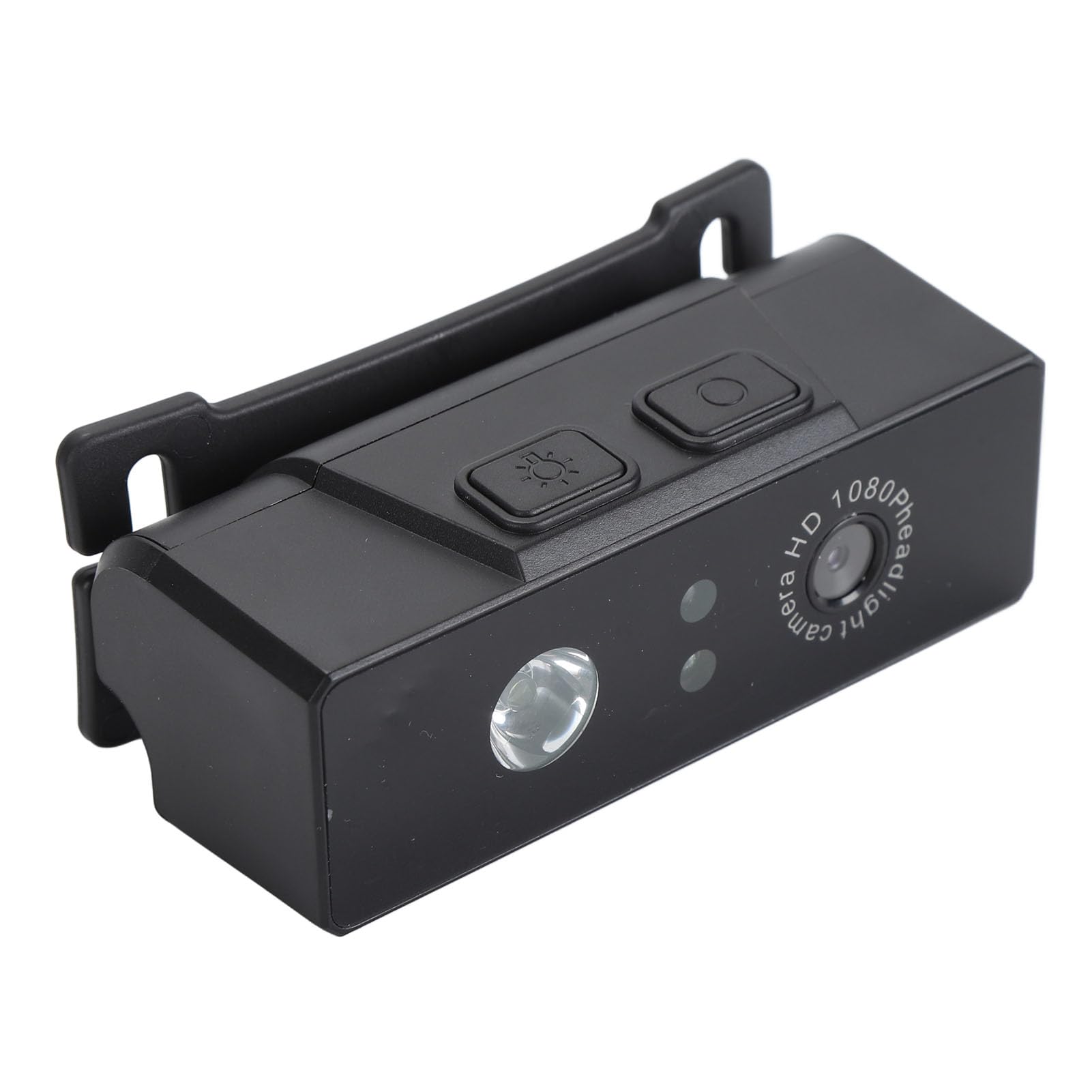 Best Head Mounted Camera for Fishing - Hands-Free HD Video Recording with Sensor Light (Black) - Perfect for Night Fishing & Outdoor Adventures