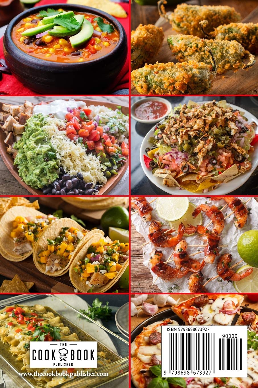 Easy Everyday Tex-Mex Cookbook: Authentic Mexican-American Recipes for Home Cooking | Black & White Edition | Perfect for Family Dinners & Taco Nights