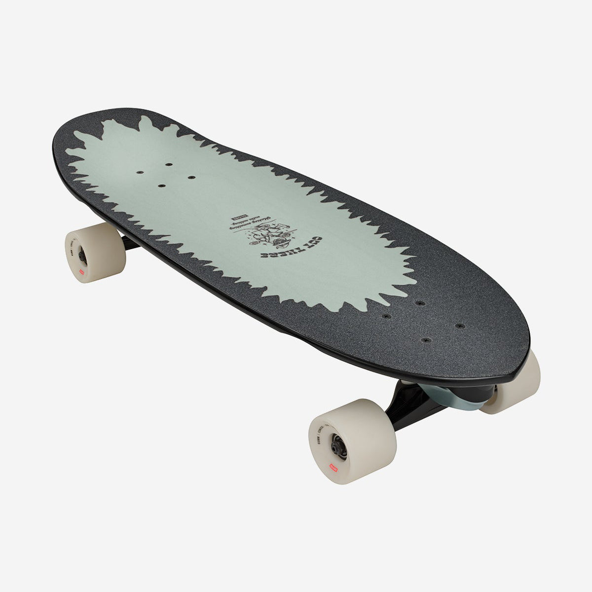 Globe Frothy 30 Surf and Skate Cruiser Longboard - Perfect for Beach Cruising, Skate Parks & Commuting | Durable Deck & Smooth Ride for Surfers & Skaters