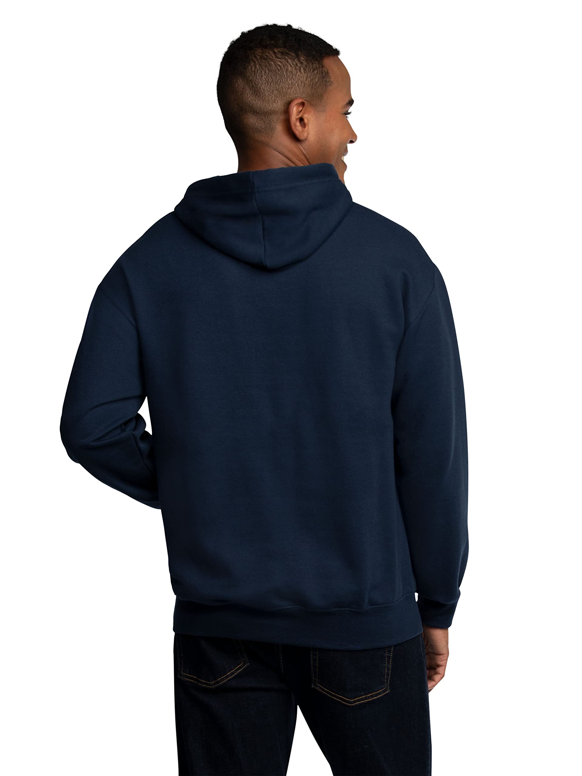 Fruit of the Loom Men's Eversoft Fleece Hoodie - Moisture Wicking, Breathable Pullover Hooded Sweatshirt for Gym, Running & Casual Wear