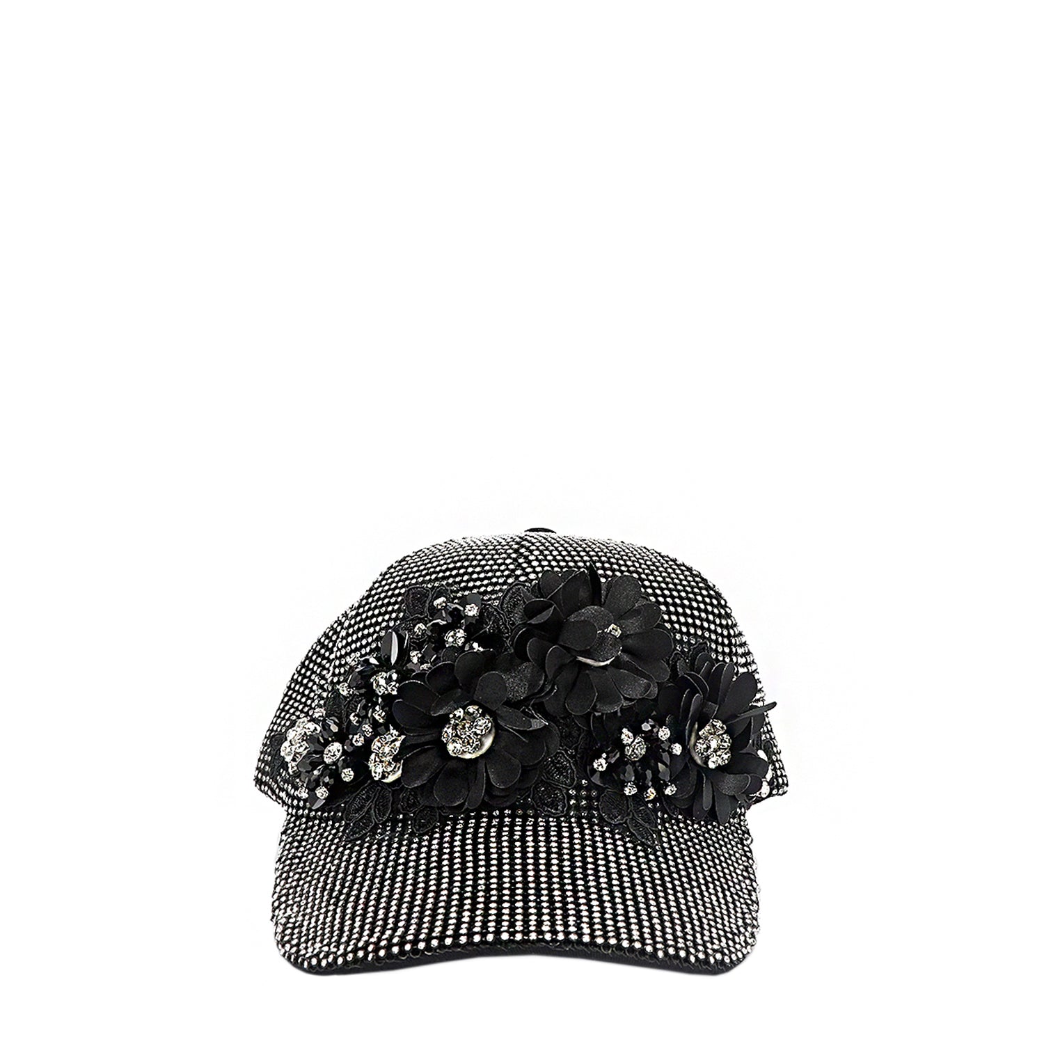 Midnight Flower Cap - Stylish Floral Print Baseball Hat for Women & Men - Perfect for Outdoor Activities, Sports, and Fashion Accessories