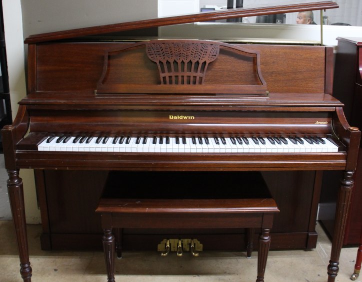 Baldwin 2090 Mahogany Console Piano - Premium Upright Piano for Home, Studio & Performance | Rich Sound & Elegant Design