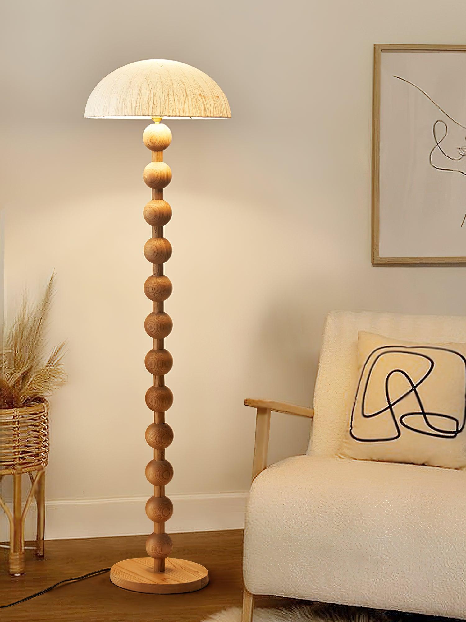 Lanvin Modern Floor Lamp - Adjustable Brightness LED Standing Light for Living Room, Bedroom & Office - Elegant Home Decor Lighting