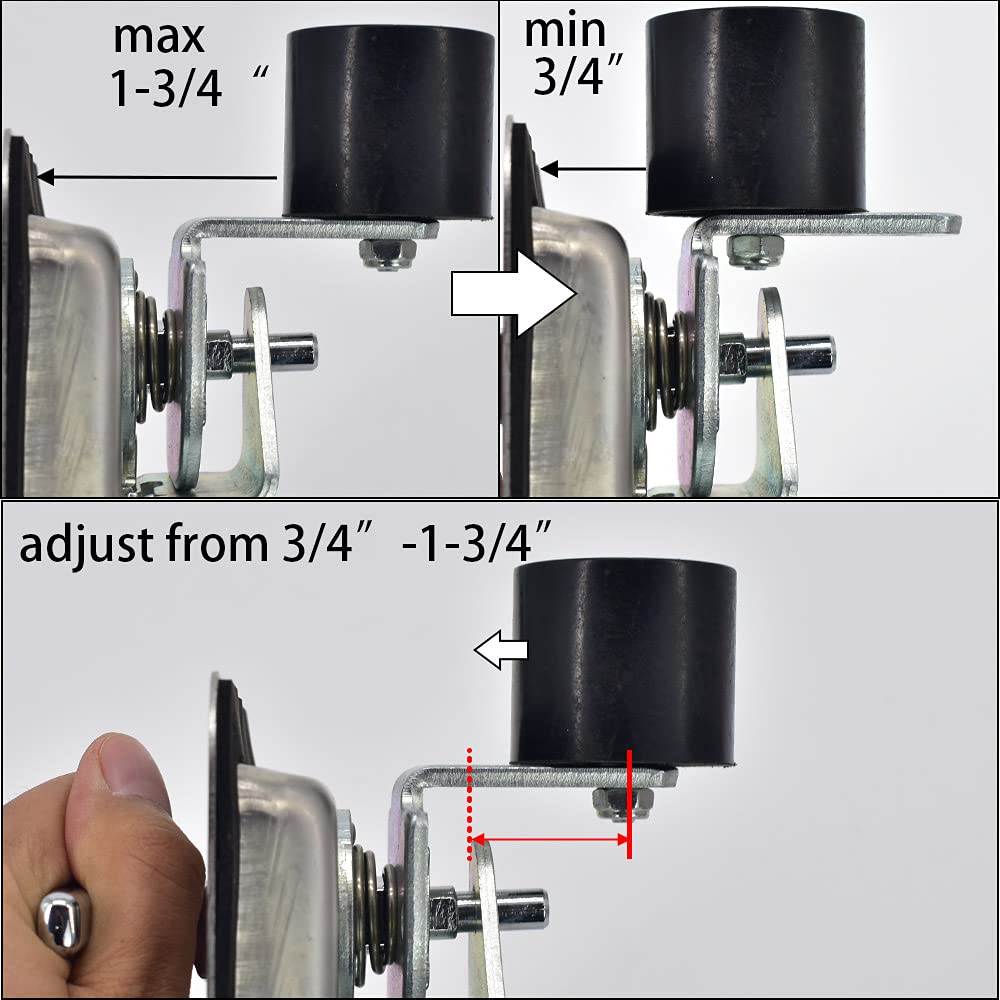Heavy Duty RV Trailer Toolbox T-Handle Cam Latch Lock - Folding Handle for RV Camper Truck Toolbox & Trailer Doors | Durable Security Lock for Outdoor Storage & Travel Use