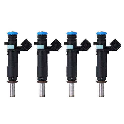 4PCS Fuel Injector 55570284 Compatible with 2011-2014 Chevy Cruze & Sonic 1.8L 4 Cylinder - Replacement Part for Smooth Engine Performance & Fuel Efficiency | Perfect for Daily Commuting & Highway Driving