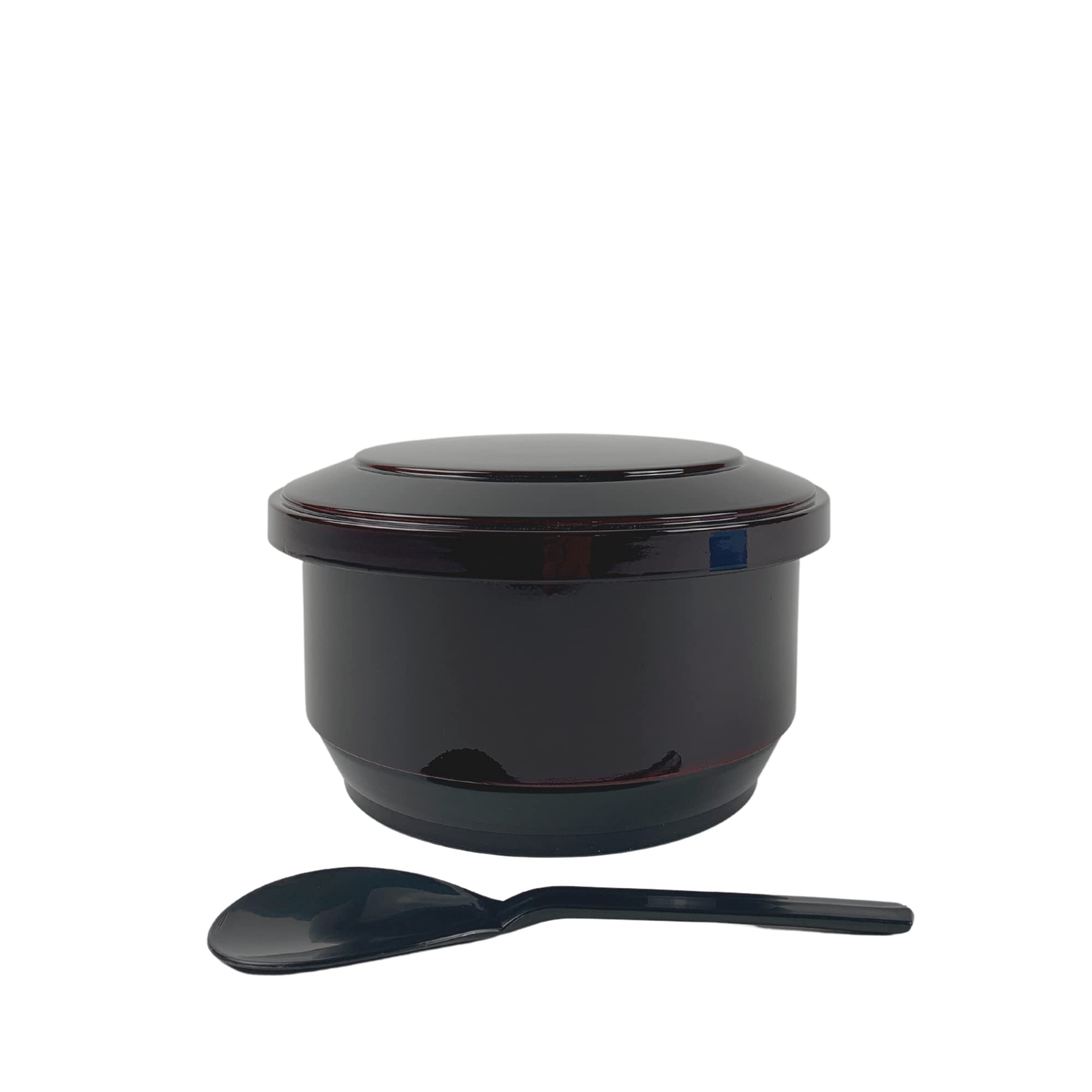 Premium Japanese Rice Serving Bowls Set with Lid & Rice Paddle - Authentic Ohitsu Container Made in Japan - 6-Piece Set for 4-6 People - Ideal for Sushi, Rice Storage & Traditional Japanese Dining