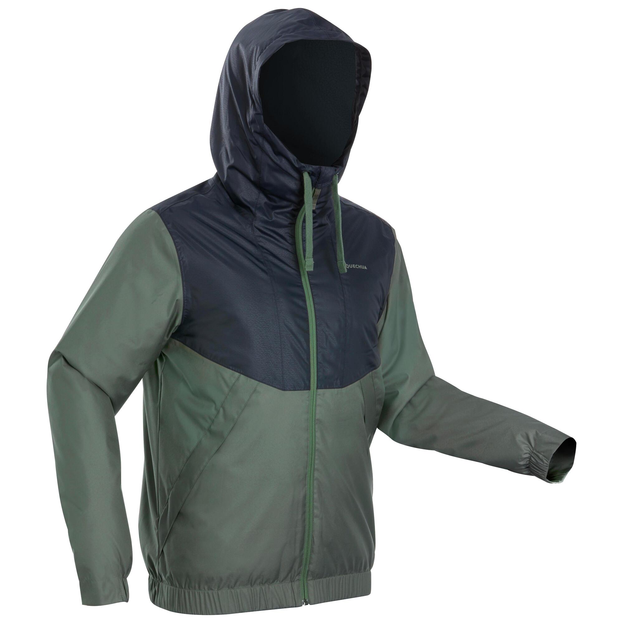 Quechua SH100 Waterproof Winter Jacket for Men - Lightweight Insulated Cold Weather Coat for Hiking, Skiing & Outdoor Activities