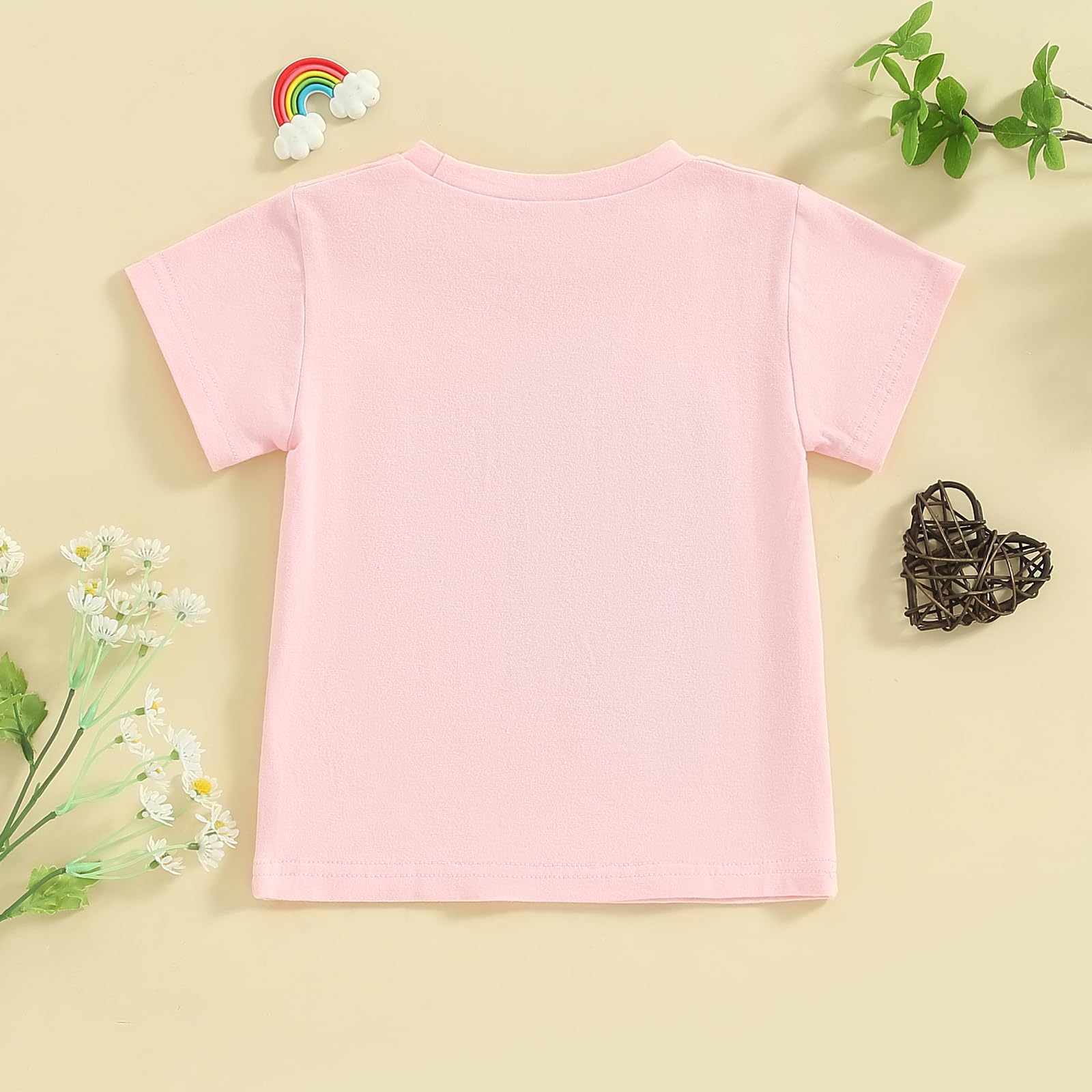 CREAIRY Matching Family Outfits - Big Sister Little Sister Brother Toddler Baby Boy Girl Short Sleeve Romper T-Shirt | Summer Clothes for Siblings & Family Photos