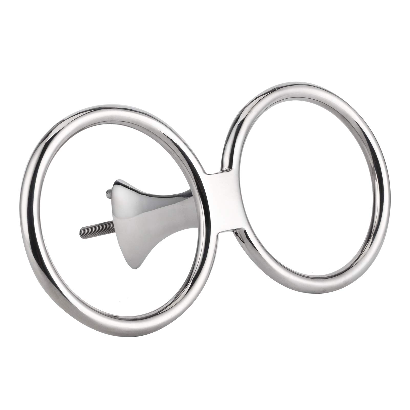 316 Stainless Steel Double Ring Cup Holder for Boat, Yacht, RV & Car - Marine Drink Beverage Holder - Perfect for Outdoor, Camping & Road Trips