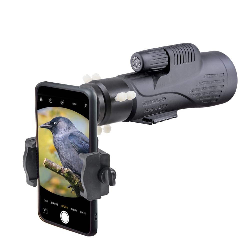 **Best Rifle Scope Mount Camera Adapter for Smartphone - Hunting & Shooting Teaching Accessory with Extension Tube - Perfect for Outdoor Adventures & Wildlife Observation**