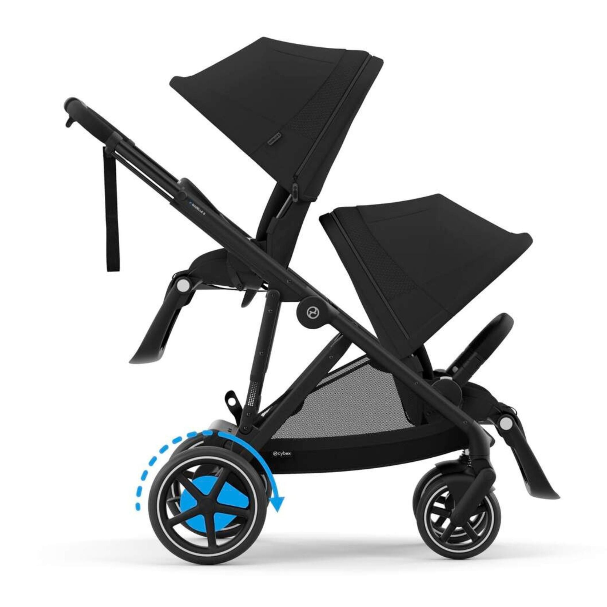 Cybex Gazelle S Stroller - Lightweight Compact Baby Stroller with Adjustable Seat & Large Storage Basket | Perfect for Travel, Shopping & Everyday Use