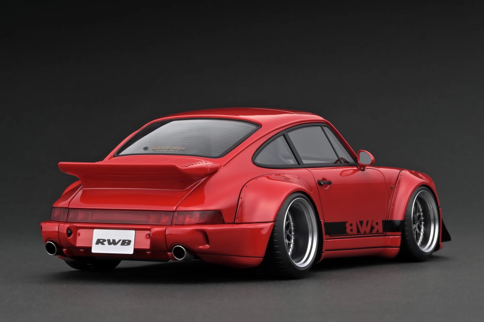 1:18 Scale Porsche 964 RWB Diecast Model Car - Red Collectible Toy for Adults | Perfect for Display, Racing Enthusiasts & Car Lovers