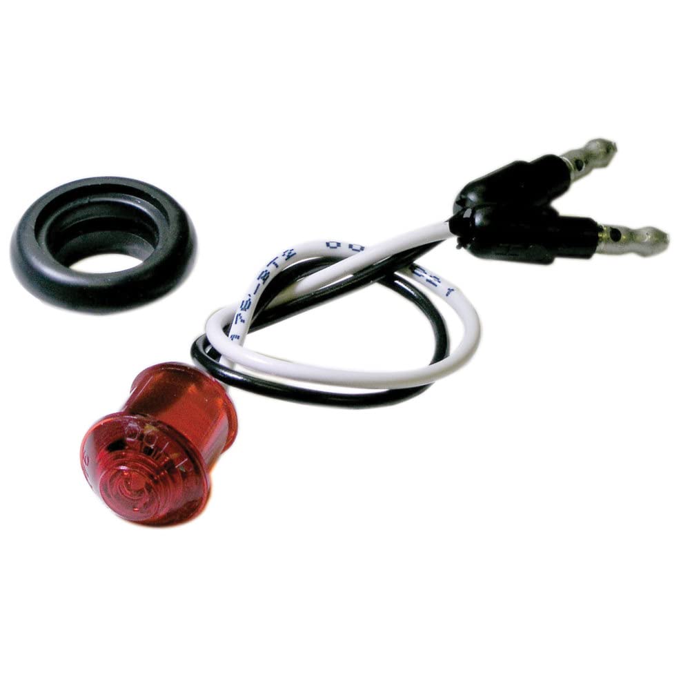 Peterson Manufacturing 176KR LED Clearance Marker Light Kit - Durable Truck & Trailer Lighting for Enhanced Road Safety & Visibility
