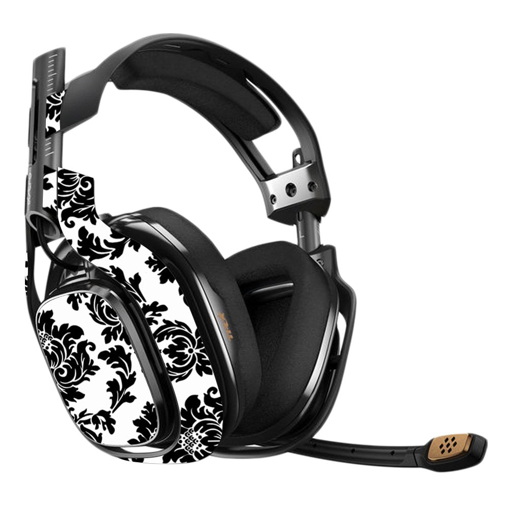 Astro A40 3rd Generation Gaming Headset Skin - Vintage Damask Protective Vinyl Decal Wrap | Durable, Easy to Apply & Remove | Made in USA | Perfect for Gaming, Streaming & Customizing Your Headset