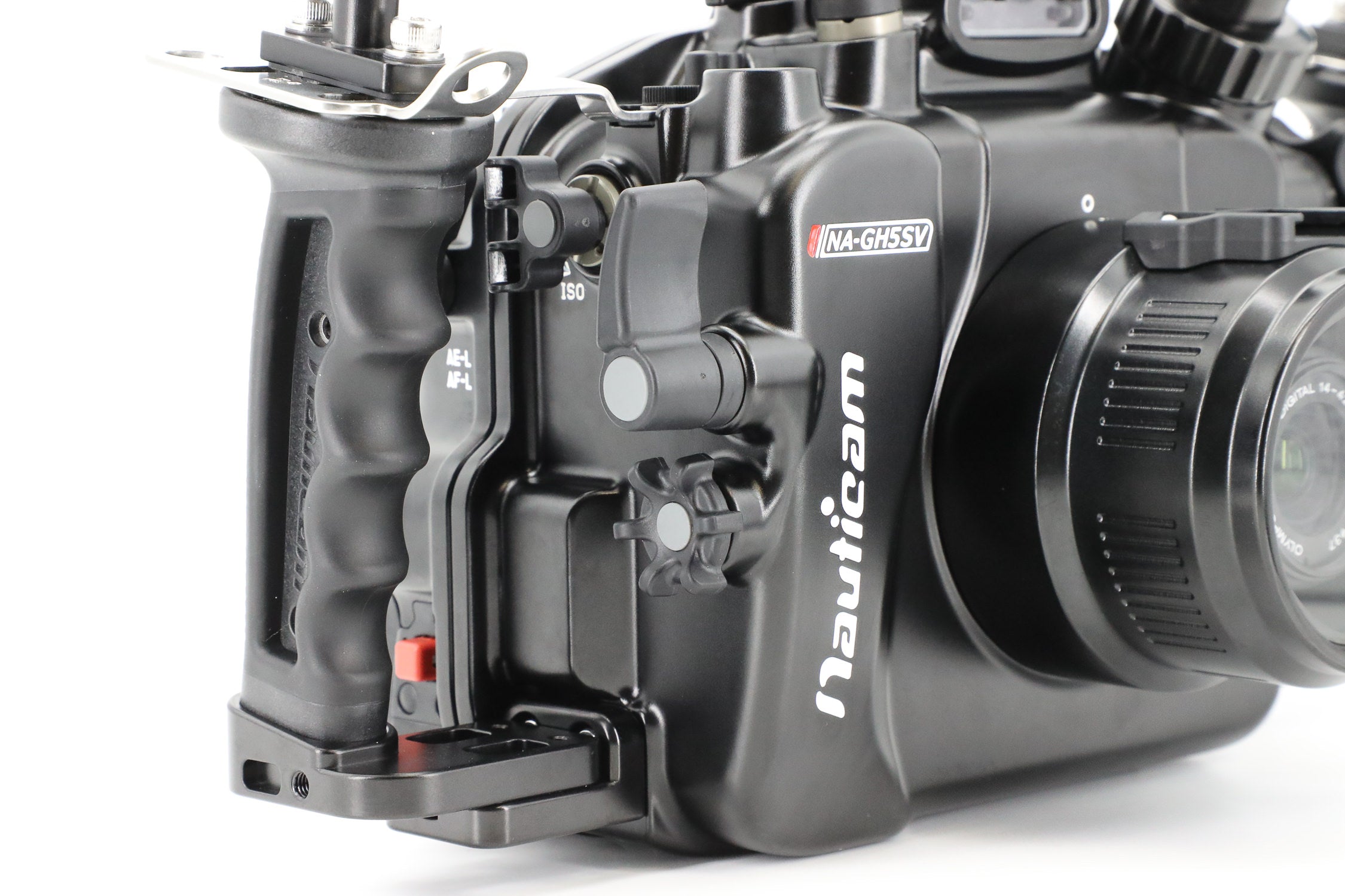 Waterproof Underwater Housing for Panasonic Lumix GH5/GH5S/GH5II Cameras - HDMI 2.0 Support - Ideal for Scuba Diving, Snorkeling & Underwater Photography