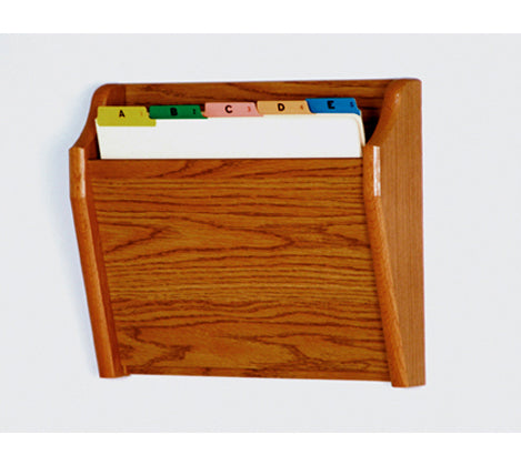 Wall Mount & Desktop File Organizer - Letter Size Document Holder for Office, Home, or School - Perfect for Bills, Receipts, and Important Papers