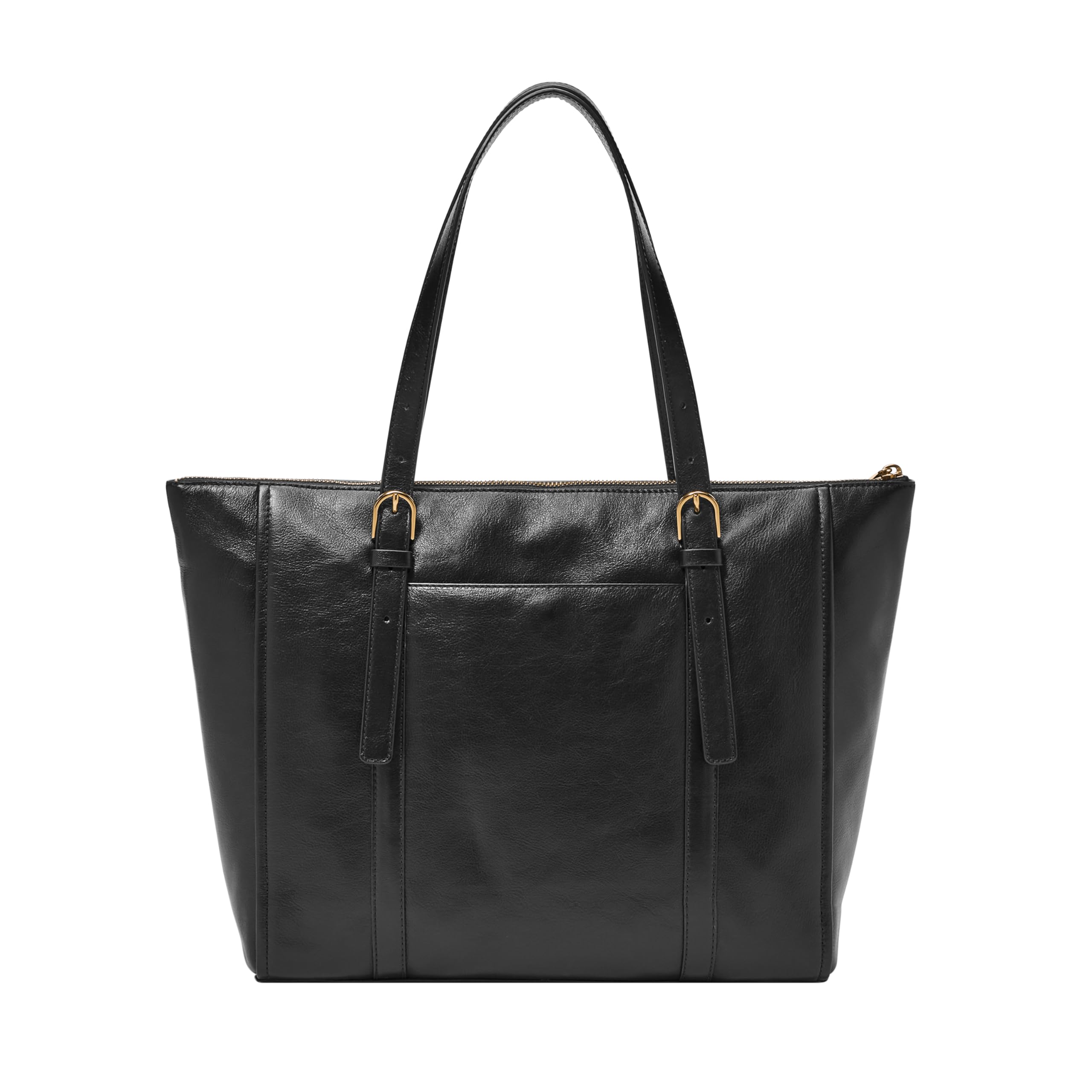 Fossil Carlie Tote Bag for Women - Stylish Leather Handbag with Spacious Interior, Perfect for Work, Travel & Everyday Use