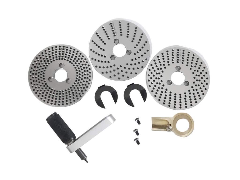 HV6 Rotary Table with Tailstock & Indexing Plates Set - Precision Milling & Drilling Accessory for Metalworking, Woodworking, and CNC Machining