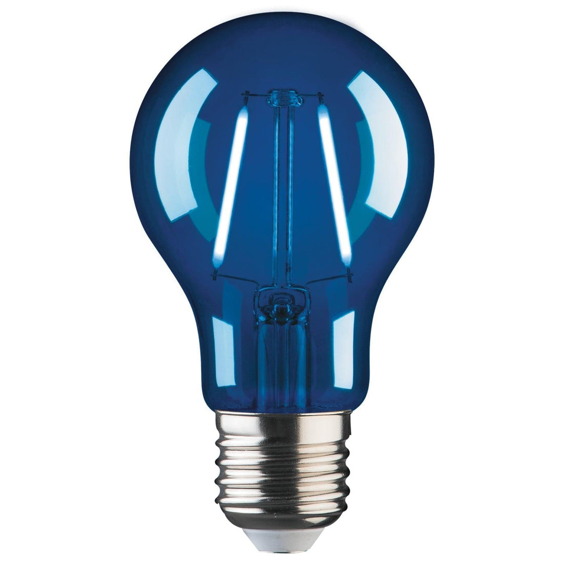 2W Blue E27 Classic Decorative LED Bulb - Vintage Style Energy Saving Light for Home, Cafe, Restaurant & Bar Decor