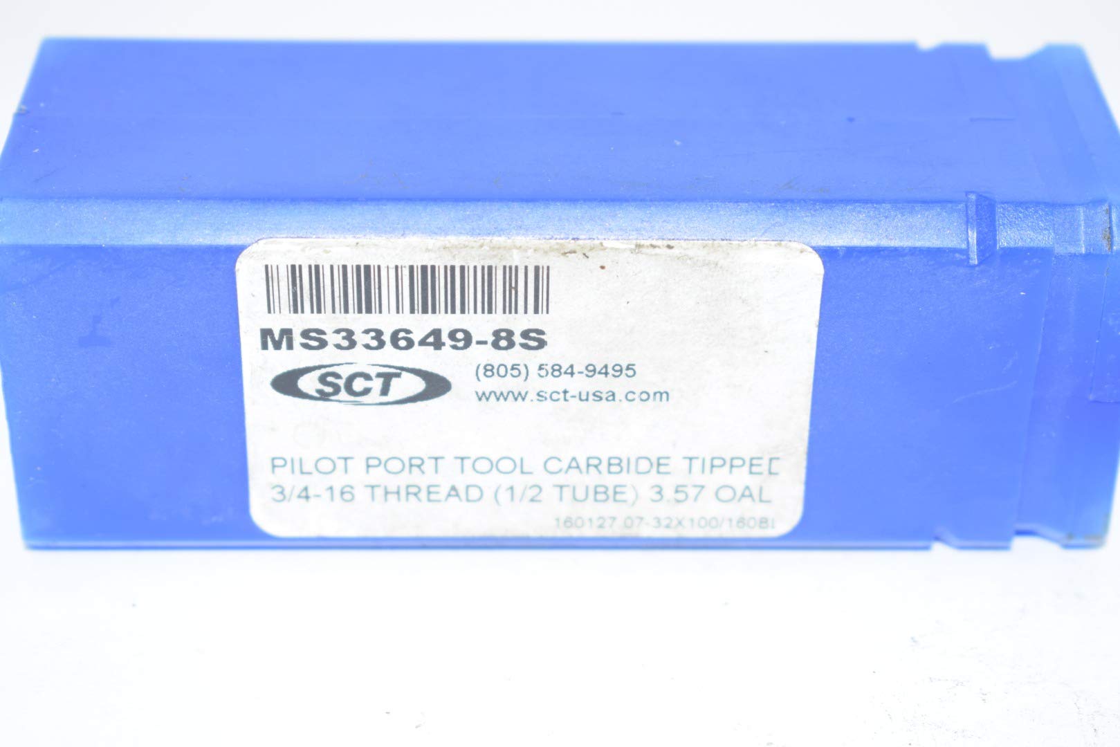 High Precision Scientific Cutting Tools Port Tool MS33649 Solid 3/4-16 UNJF Thread for Aerospace & Automotive Applications | Industrial Machining & Metalworking
