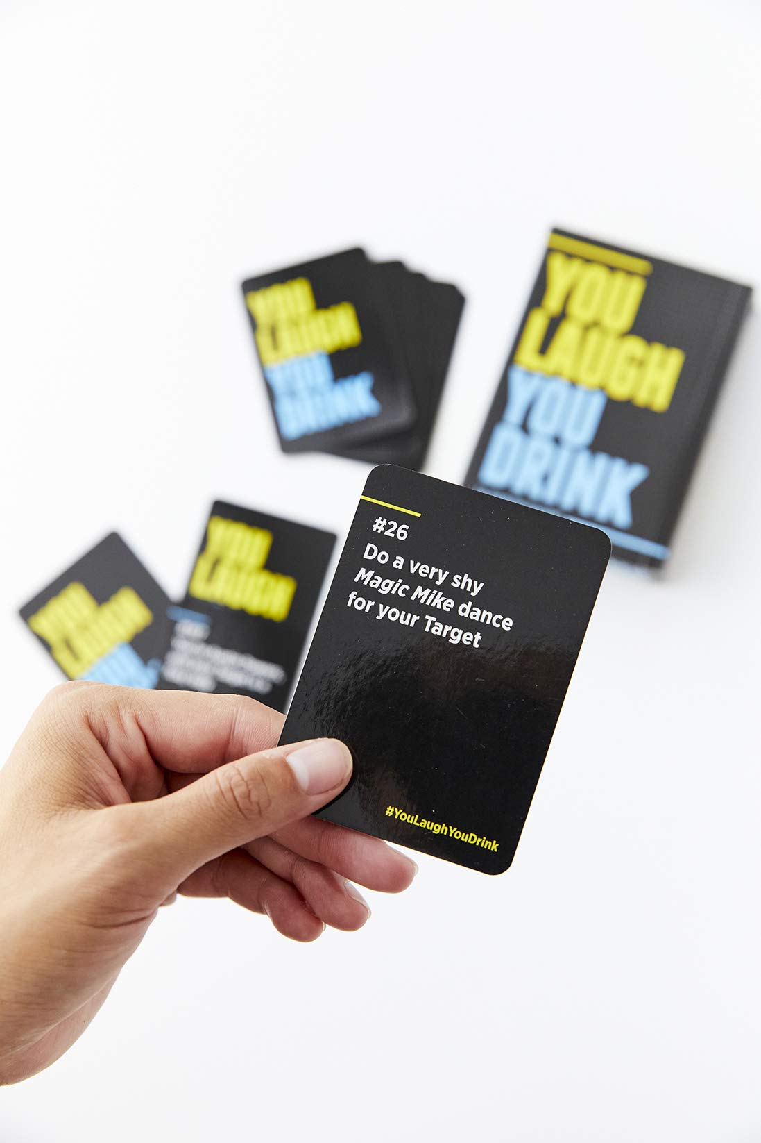 Funny Drinking Game - You Laugh You Drink for Parties, Game Nights, and Social Gatherings | Perfect for Adults Who Can't Keep a Straight Face