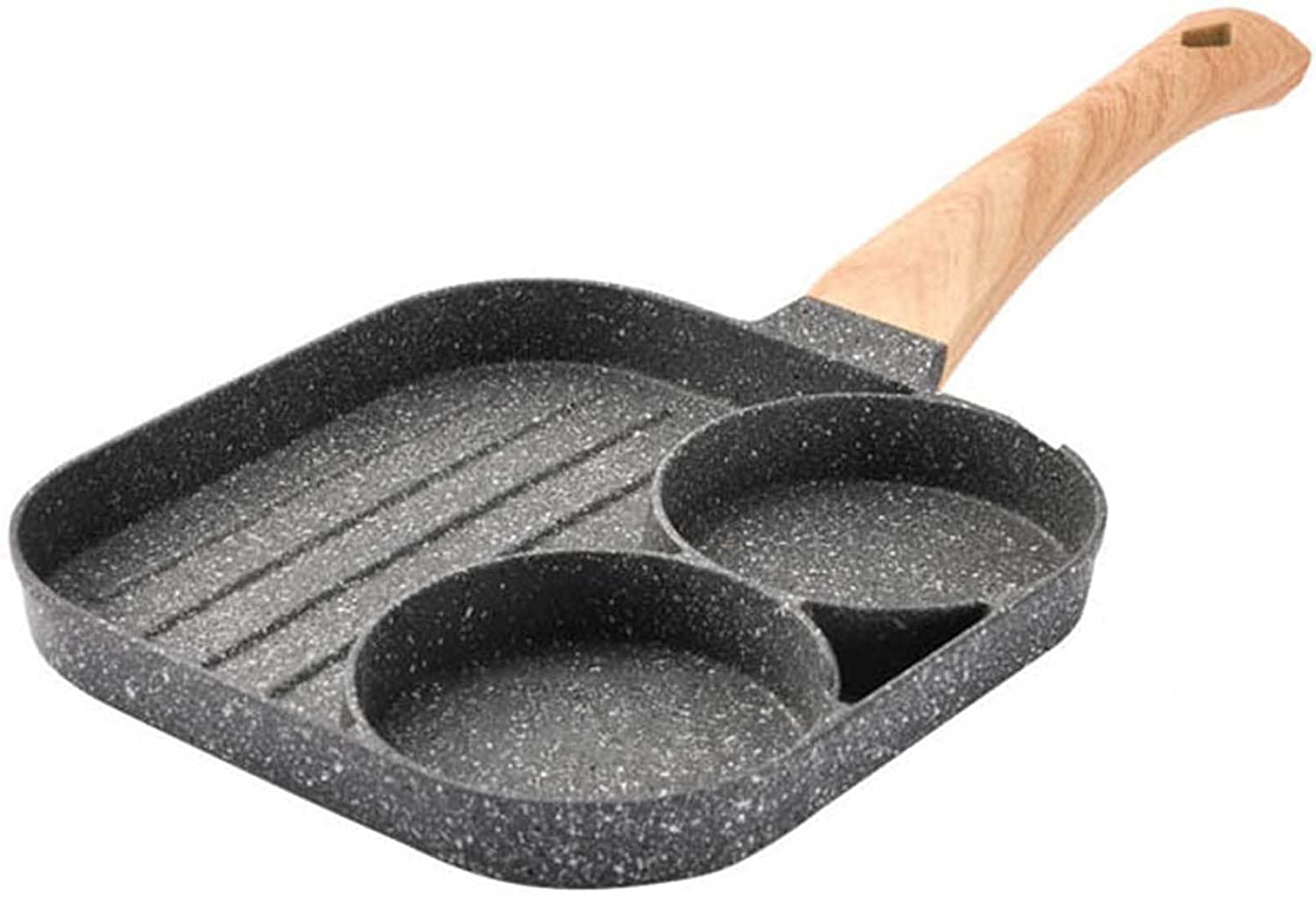 Nonstick Egg Frying Pan - Thickened Pancake Griddle & Omelet Pan for Kitchen | Durable Breakfast Cookware for Perfect Pancakes, Steak & Eggs | Ideal for Home Cooking, Camping & RV Trips