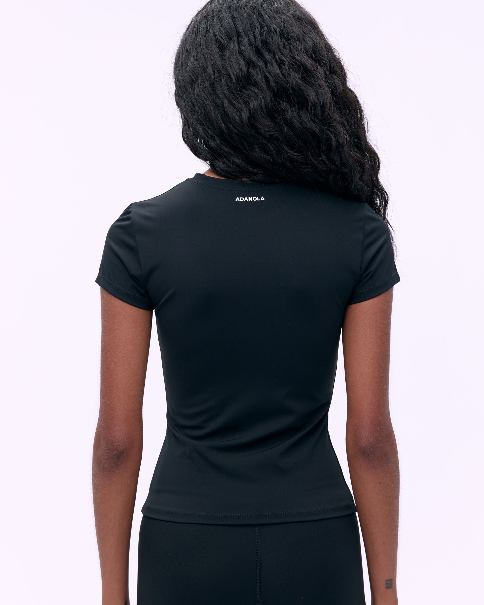 Ultimate Short Sleeve T-Shirt for Women - Soft Cotton Comfort Fit Black Top - Perfect for Casual Wear, Gym & Summer Outfits