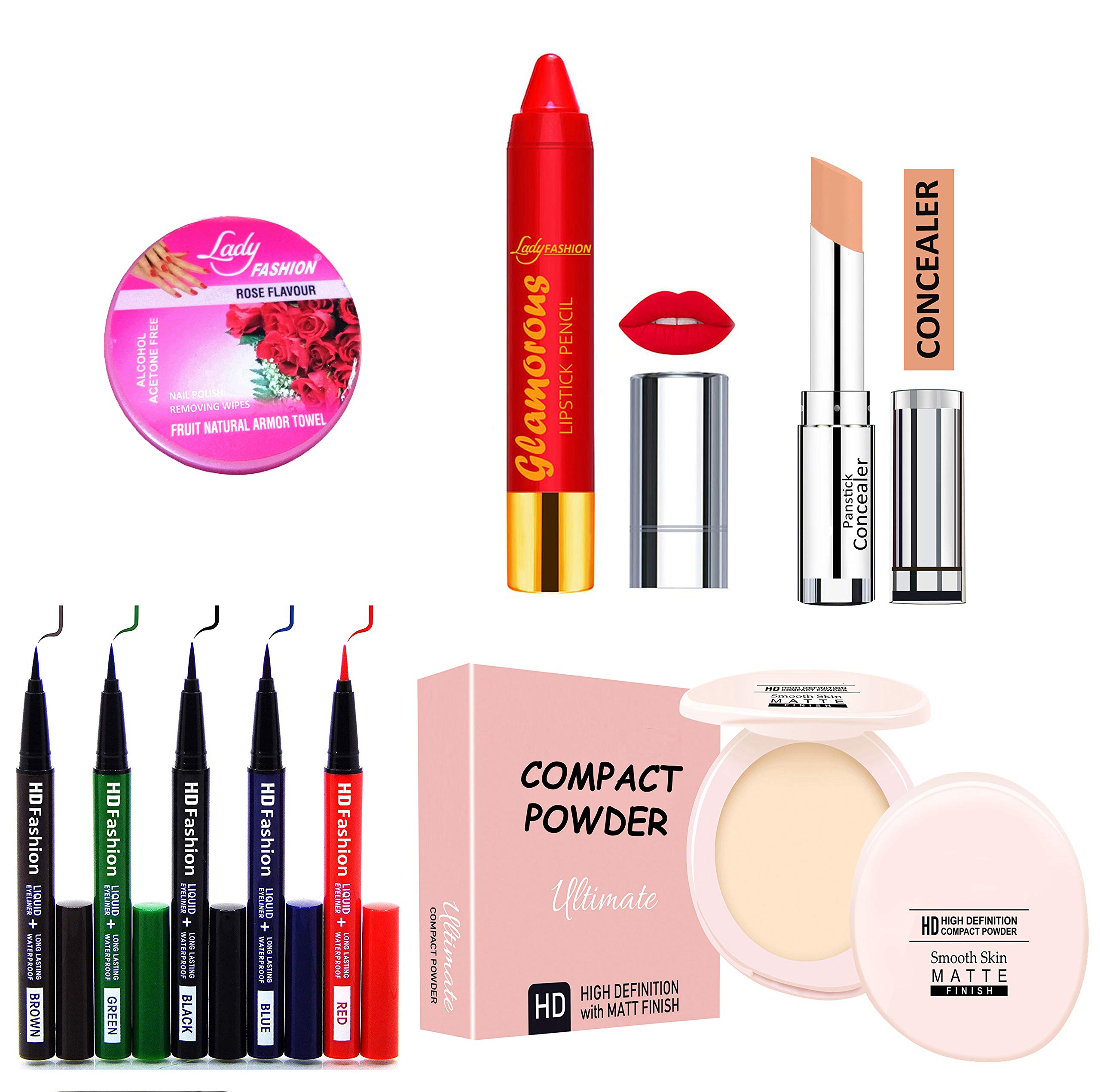 Forsure Most Affordable 18-Piece Makeup Kit 18PG360 – Perfect for Everyday Glam, Parties & Professional Makeup Looks