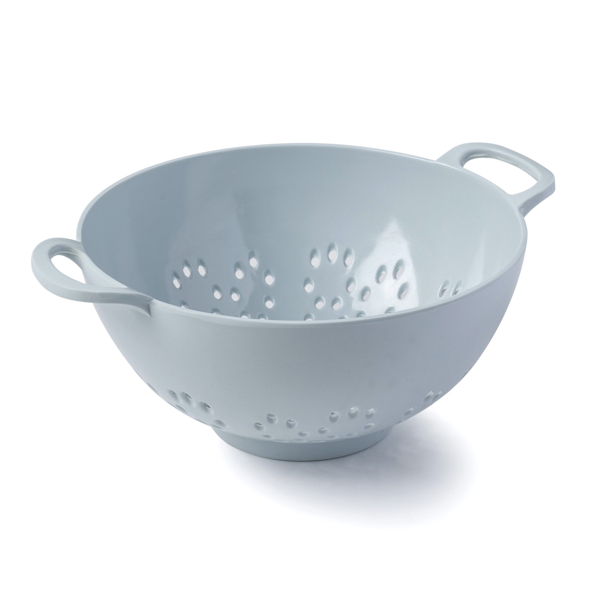 G209B Small Colander (6”/15cm) - Durable Melamine Kitchen Strainer in Duck Egg Blue, 19.5 x 15 x 7.5 cm - Perfect for Washing Fruits, Vegetables & Pasta