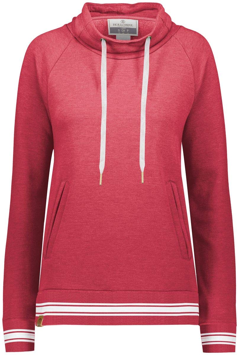 Holloway Women's All-American Funnel Neck Pullover Sweater - Cozy Casual Knit Top for Fall & Winter | Perfect for Work, Travel & Weekend Outfits