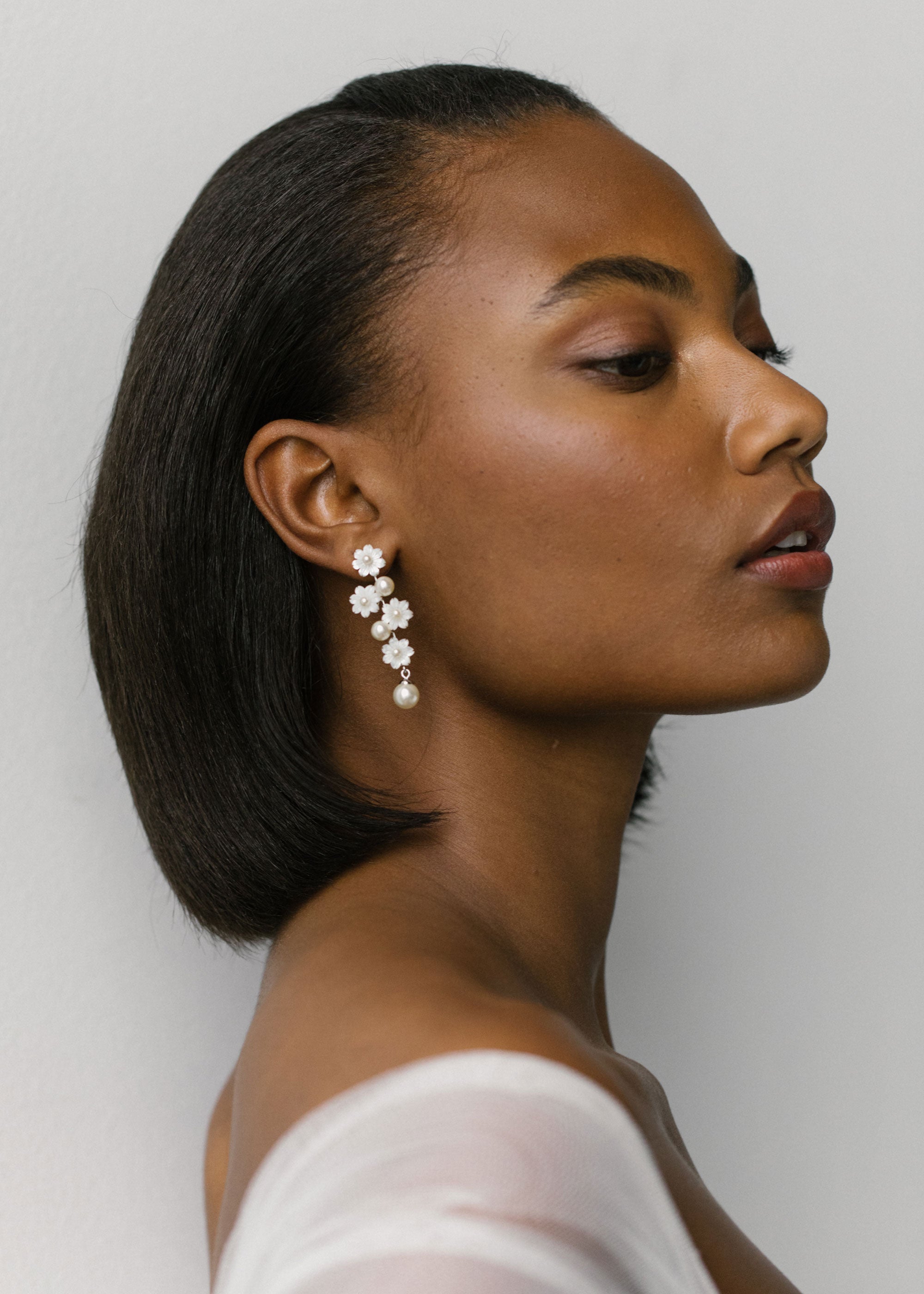 Calissa Silver Earrings for Women - Elegant & Hypoallergenic Jewelry for Parties, Weddings & Everyday Wear