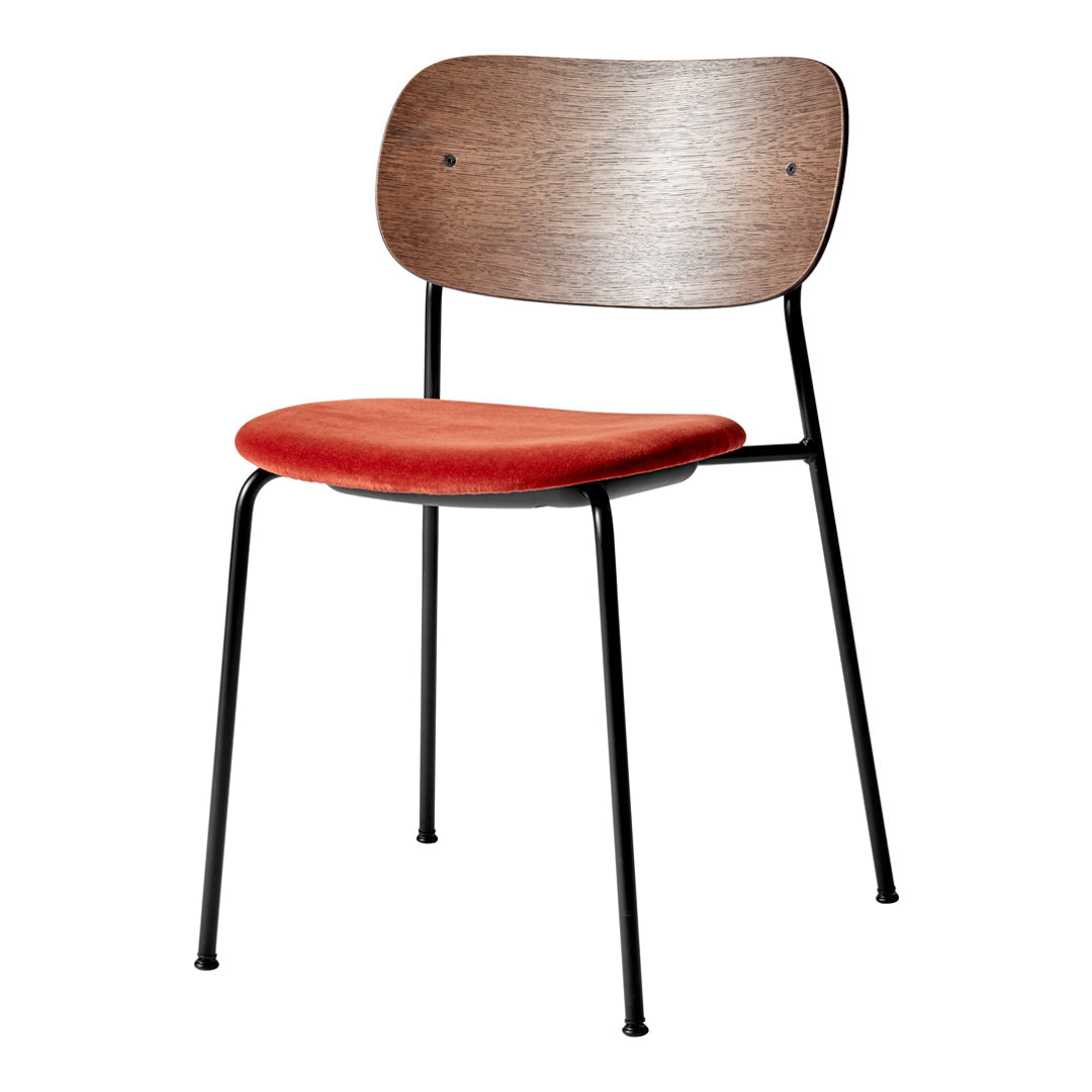 Stackable Upholstered Dining Chairs - Modern Comfort for Home, Office & Restaurant Use