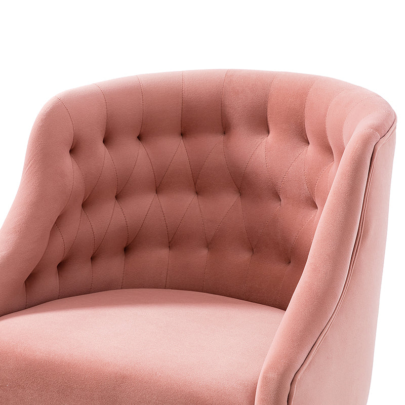 Penelope Velvet Tufted Office Chair - Ergonomic Executive Desk Chair with Lumbar Support - Perfect for Home Office, Gaming & Workspace Comfort