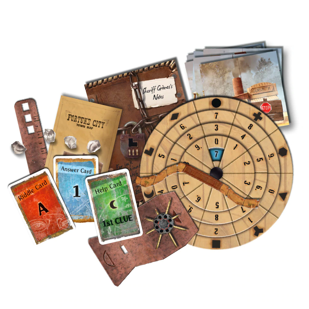 Exit: The Game - Kidnapped in Fortune City | Escape Room Board Game for Families & Friends | Perfect for Game Nights & Team Building