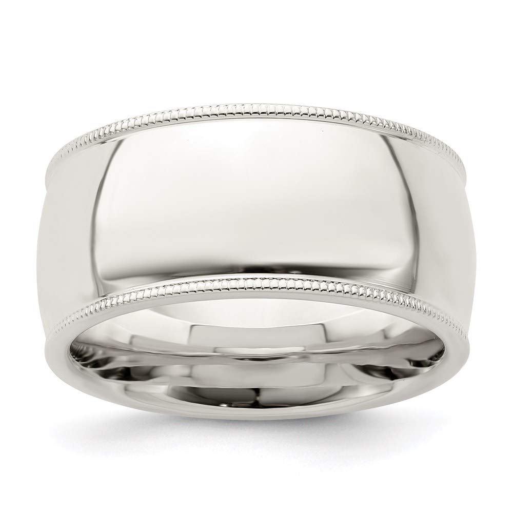 925 Sterling Silver 1mm Milgrain Comfort Fit Wedding Band Ring - Elegant Bridal Engagement Ring for Women, Perfect Anniversary Gift for Her | Ideal for Proposals, Weddings, Anniversaries & Special Occasions