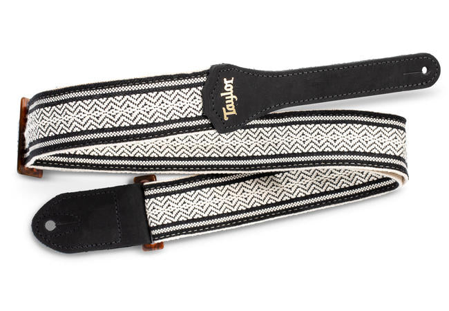 Taylor Guitars Academy 2 Jacquard Cotton Guitar Strap - Comfortable & Adjustable for Acoustic & Electric Guitars - Perfect for Performances, Practice & Studio Sessions