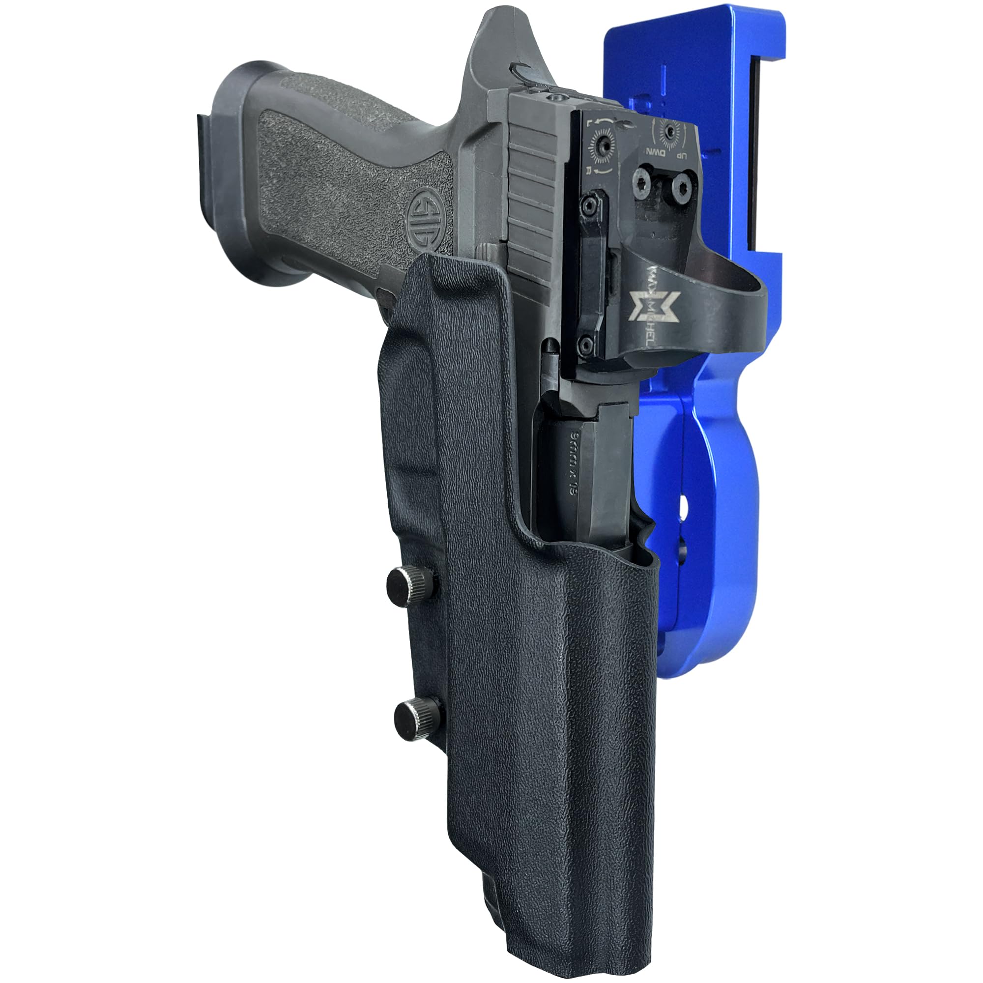 Pro Heavy Duty Competition Holster for Sig P320 Full Size, AXG Pro, M17, XFive, DH3, Spectre Comp, P320MAX - Perfect for IPSC, USPSA & Tactical Shooting Competitions