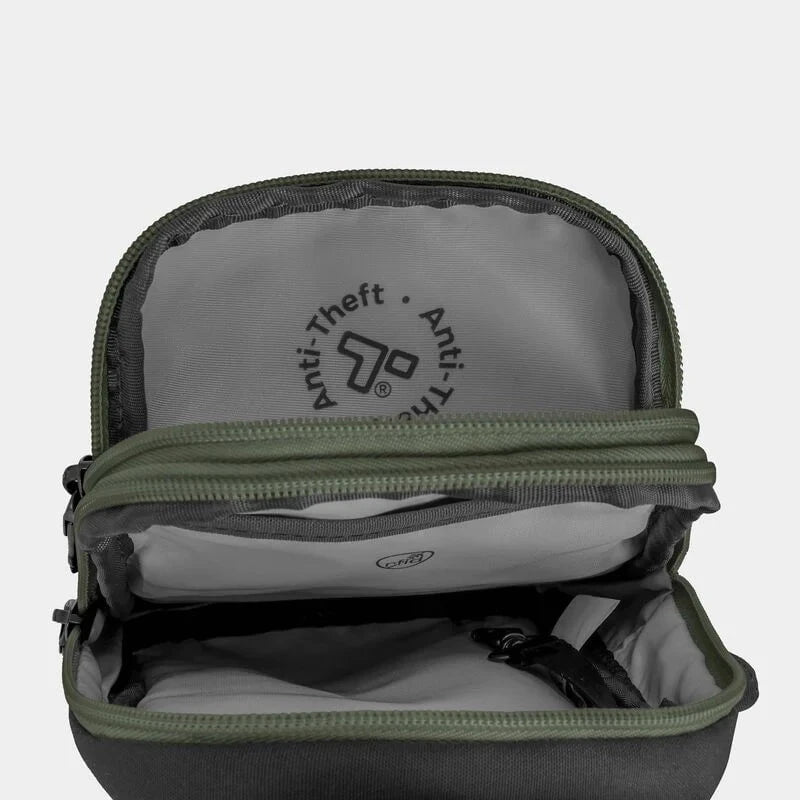 Travelon The Voyages Anti-Theft Compact Sling Bag - Secure Crossbody Purse for Travel, Commuting & Everyday Use