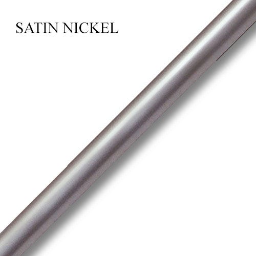 8 Foot Rail Section - Heavy Duty Metal Handrail for Stairs, Decks & Ramps - Indoor/Outdoor Safety Guardrail for Home & Commercial Use