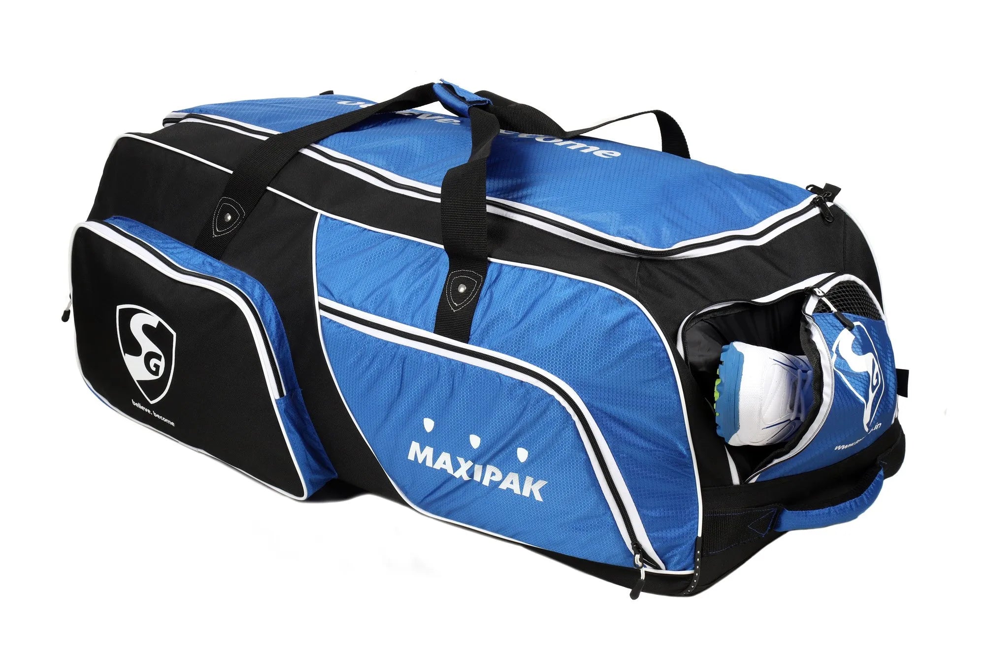 SG Maxipak Cricket Kit Bag - Premium Cricket Equipment Storage for Players | Perfect for Matches, Practice & Travel