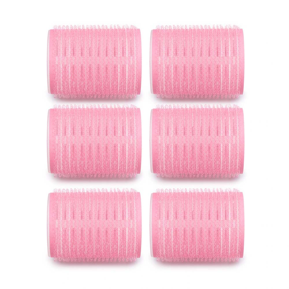 Mermade Hair Velcro Rollers 6-Piece Set for Curly Waves & Volume - Perfect for Home Styling & Salon Use