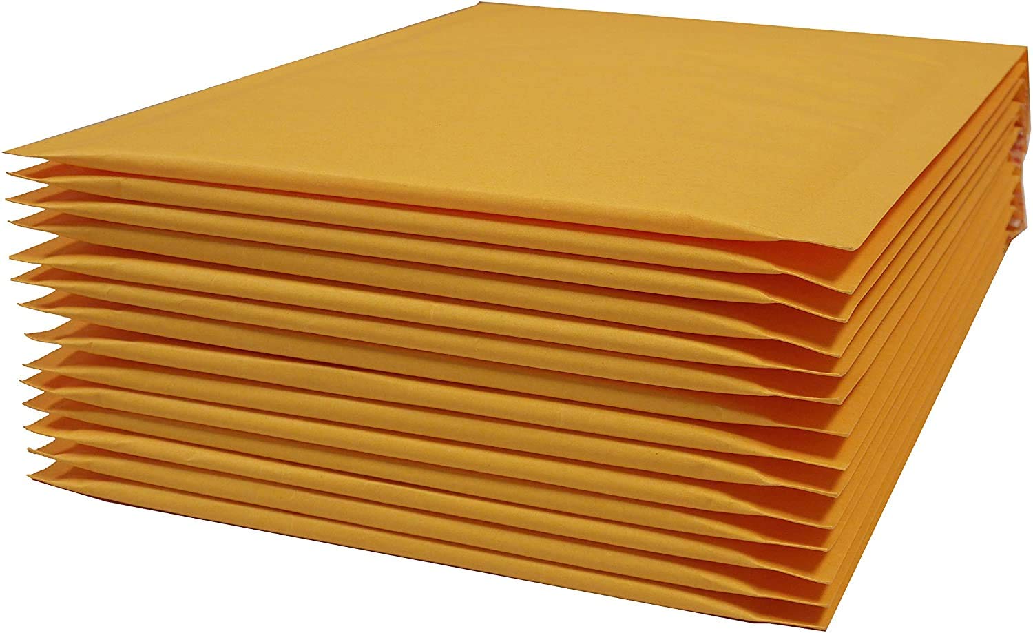 Premium #2 Kraft 8.5x12 Gold Bubble Mailers - 200 PCS Padded Poly Shipping Envelopes for Ecommerce, Small Business & Online Stores | Durable, Water-Resistant Packaging for Jewelry, Cosmetics & Apparel Shipments | Made in USA