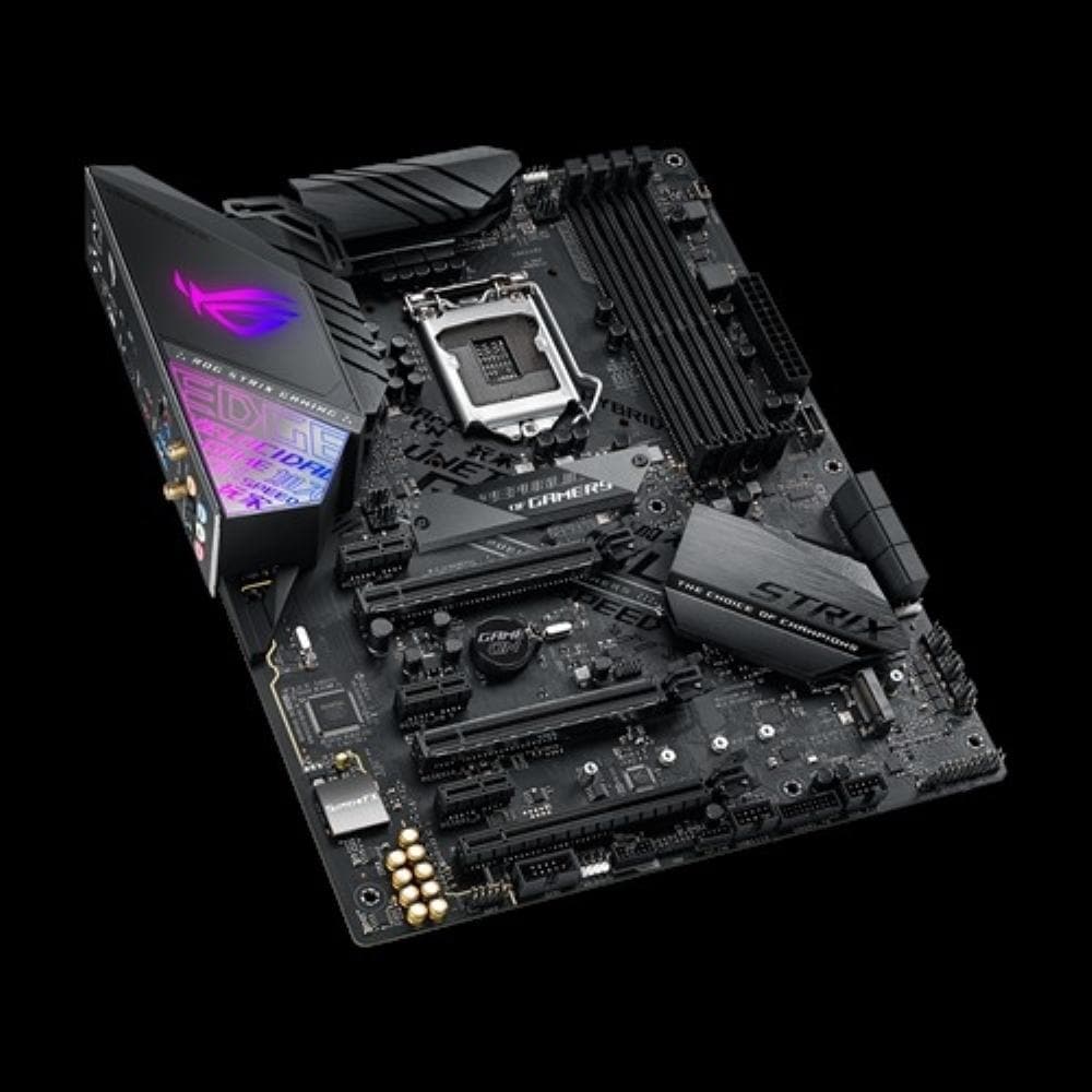 ASUS ROG STRIX Z390-E Gaming Motherboard - ATX Form Factor, LGA 1151 Socket, DDR4 4400MHz, Dual M.2, USB 3.1 Gen2 - Perfect for PC Gaming, Streaming & Content Creation